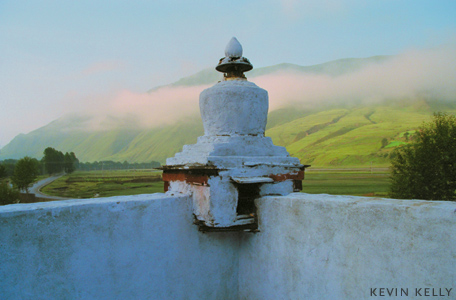 Corner chorten