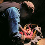 Baby in papoose