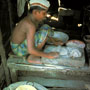 Making chapatis