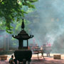 Burning incense, Chengdu