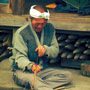 Farmer with tabi shoes