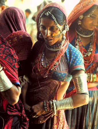 Women at market
