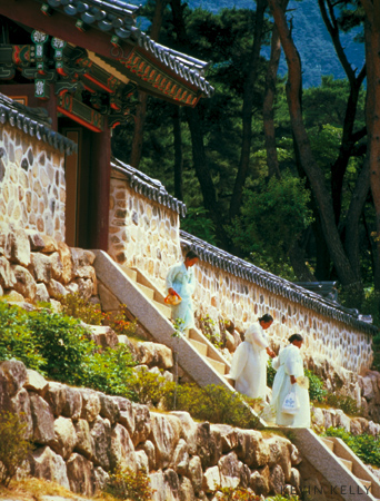 Temple stairs