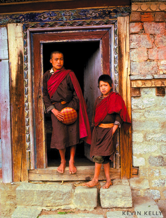 Monks before lunch