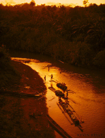 River traffic
