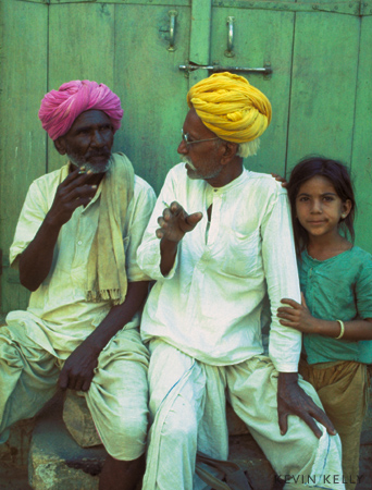 Waiting in Rajastan