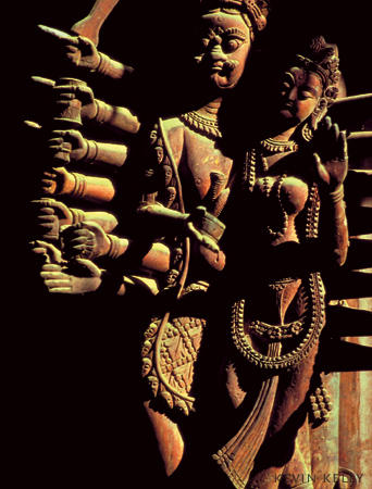 Temple carvings