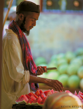 Melon vendor